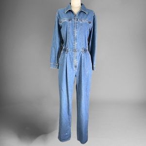 VTG 90’s Long Sleeve Denim Jumpsuit by CW